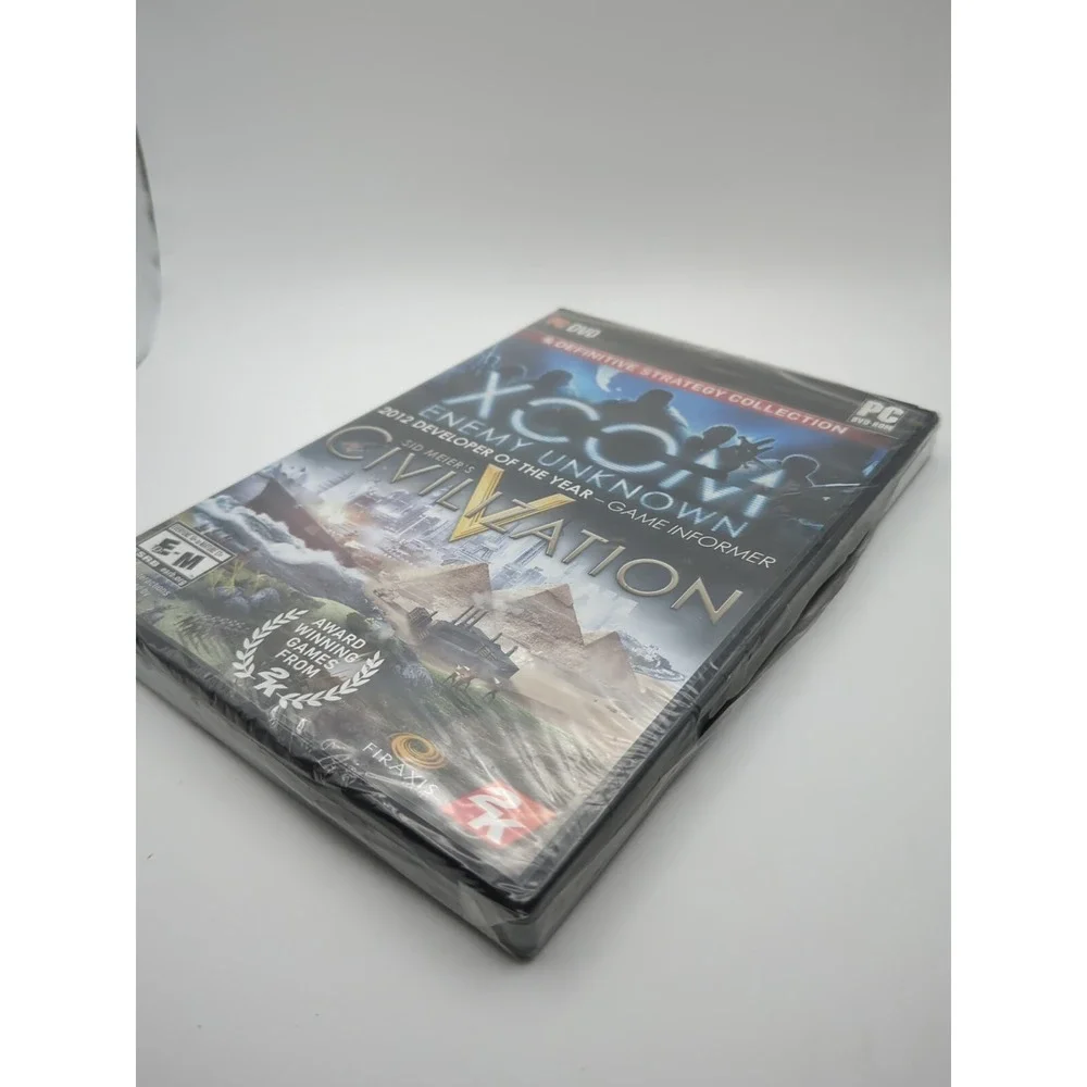 XCOM Enemy Unknown and Sid Meier Civilization V Sealed 2 PC‎ Games